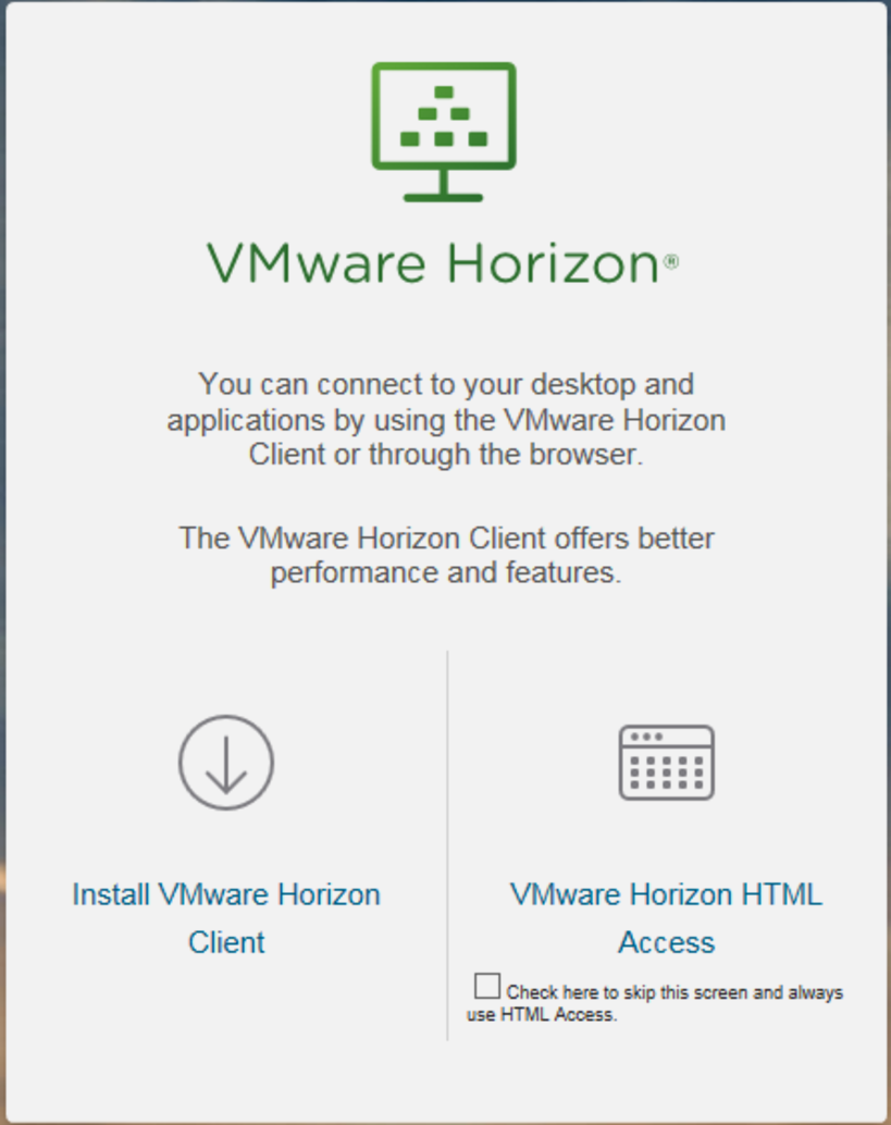 vmware horizon view client download mac